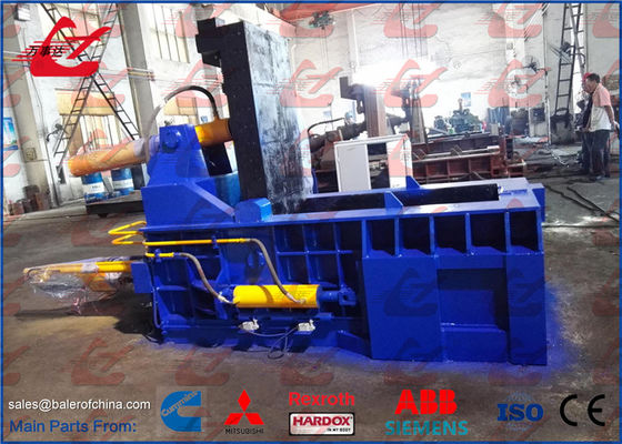 주문 유압 알루미늄 UBC는 쓰레기 압축 분쇄기 금속 작은 조각 짐짝으로 만들 기계를 250 x 250mm 가마니 크기 통조림으로 만듭니다 online manufacture