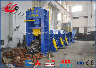 품질  Customized Waste Car Metal Shear Baler For Waste Car Recycling Yards 5000mm Length Press Chamber 공장