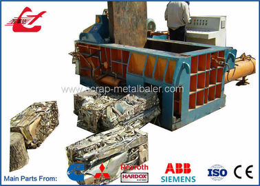 품질  PLC Automatic Control Aluminum Can Compactor Machine , Scrap Steel Baler Machines 6500KG 공장