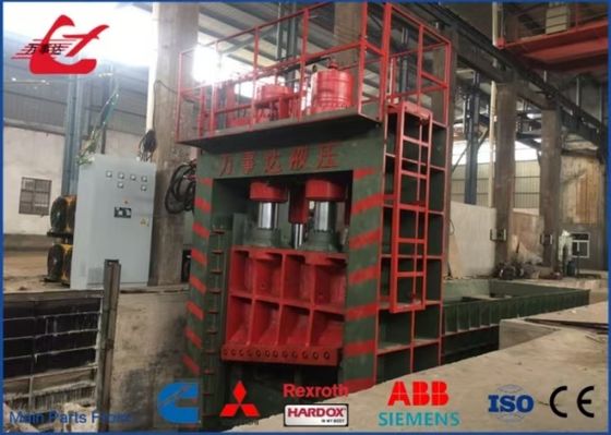 주문 500톤 금속 폐기물 하이드롤릭 비철화 금속 재활용 공장에서 사용되는 길로틴 가위 5-8톤/시간 online manufacture