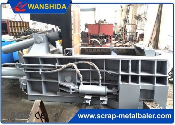 주문 250ton Hydraulic Scrap Metal baling machine with Side push out type and PLC automatic control online manufacture