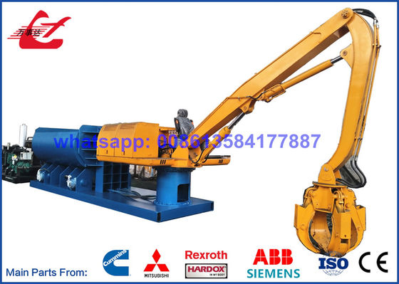 주문 PLC 제어 시스템 장비로 금속 베일러 3m 실<室>을 재활용하는 WANSHIDA 지스러기 금속 online manufacture