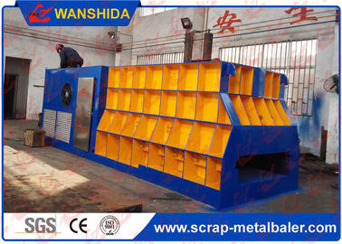 WANSHIDA 금속 조각 가위 콘테이너 유형 수평한 금속 절단기 400 톤