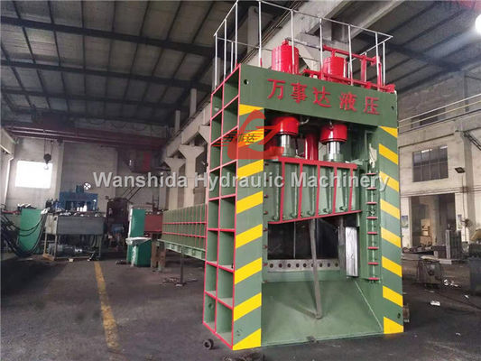 WANSHIDA 800 톤 유압 단두대 스크랩 금속 전단 갠트리 전단 전단 기계